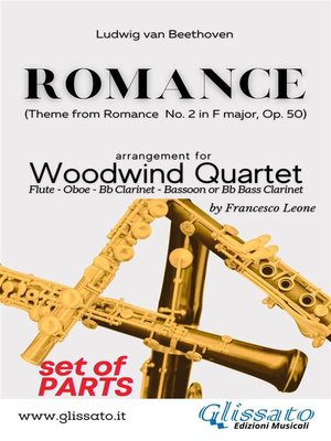 cover image of Romance--Woodwind Quartet (PARTS)